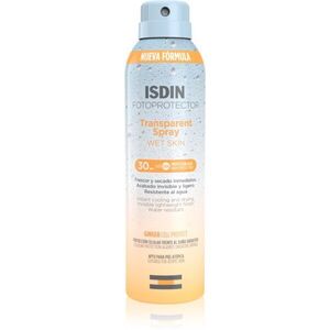 ISDIN Transparent Spray Wet Skin átlátszó napozó spray SPF 30 250 ml kép