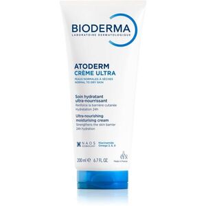 Bioderma Atoderm Créme Ultra tápláló testápoló krém normál és száraz érzékeny bőrre parfümmentes 200 ml kép