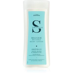Joanna Sensual Body Lotion tápláló testápoló krém Goat Milk & Prebiotics 200 g kép