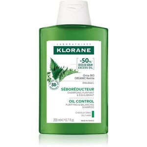 Klorane Nettle tisztító sampon zsíros hajra 200 ml kép
