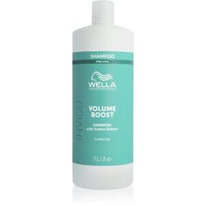 Wella Professionals Invigo Volume Boost tömegnövelő sampon a selymes hajért 1000 ml kép