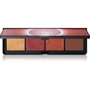Smashbox Halo Sculpt + Glow Face Palette bőrélénkítő és arcpirosító sminkpaletta árnyalat Berry Saturation 15, 7 g kép