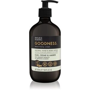 Baylis & Harding Goodness Oud, Cedar & Amber gyengéd testápoló tej 500 ml kép