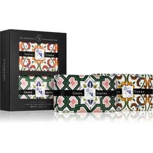 Castelbel Tile Santal Tonka + Green Sencha Szilárd szappan ajándékszett kép