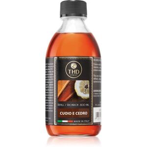 THD Ricarica Cuoio E Cedro Aroma diffúzor töltet 300 ml kép