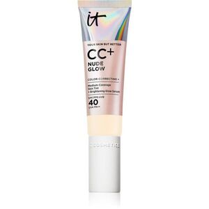 IT Cosmetics Your Skin But Better CC + Nude Glow CC krém az élénk bőrért SPF 40 Fair Ivory 32 ml kép