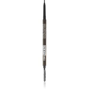 PUPA Milano High Definition automatikus szemöldökceruza vízálló árnyalat 003 Dark Brown 0.09 g kép