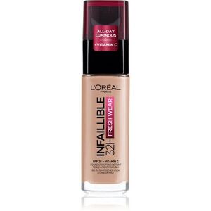 L’Oréal Paris Infaillible 32H Fresh Wear tartós folyékony alapozó árnyalat 20 IVORY 30 ml kép