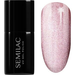 Semilac UV Hybrid Gloss GALA gél körömlakk UV / LED-es lámpákhoz árnyalat 663 Blush Gloss 7 ml kép