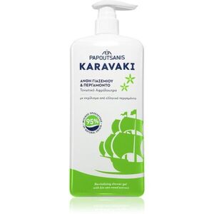 PAPOUTSANIS Karavaki Jasmin & Bergamot tusfürdő gél 750 ml kép