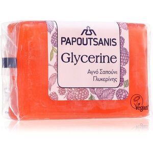 PAPOUTSANIS Glycerine Red Szilárd szappan testre 125 g kép