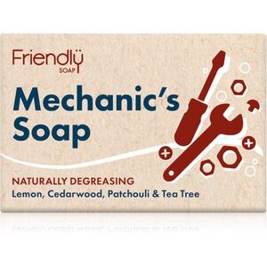 Friendly Soap Mechanic's Bar természetes szilárd szappan arcra és testre 95 g kép