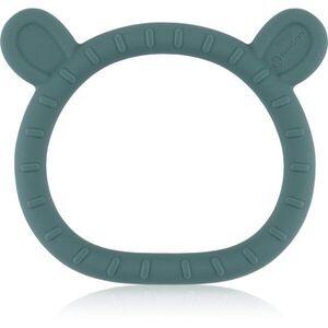 Petite&Mars Silicone teether Teddy rágóka gyermekeknek születéstől kezdődően Misty Green 1 db kép