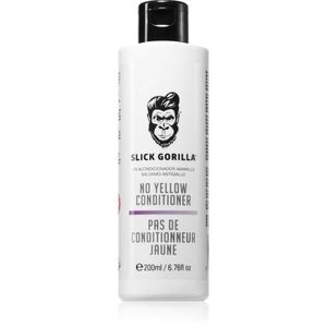 Slick Gorilla No Yellow Conditioner kondicionáló a szőke és melírozott hajra 200 ml kép