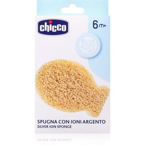 Chicco Silver Ion Sponge 6m+ gyermek fürdőszivacs ezüst ionokkal 1 db kép