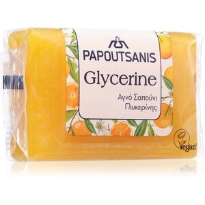 PAPOUTSANIS Glycerine Yellow Szilárd szappan testre 125 ml kép