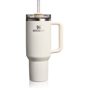 Stanley Quencher H2.O FlowState™ Fluted Tumbler rozsdamentes termosz szívószállal nagy Cream Gloss 1 db kép