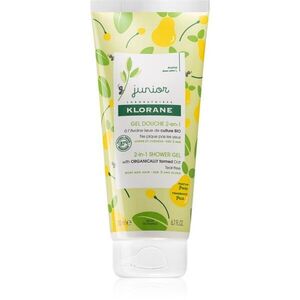 Klorane Junior tusfürdő gél és sampon 2 in 1 gyermekeknek 200 ml kép
