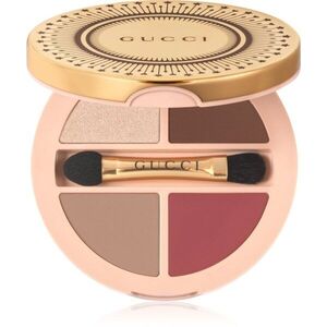 Gucci Gucci Beauty Palette de Beauté Quatuor multifunkcionális smink a szemre, az ajkakra és az arcra árnyalat 01 Summerina Brown 6.1 g kép
