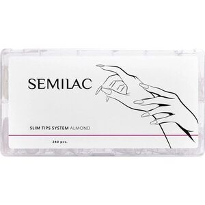 Semilac Slim Tips System műköröm típus 240 db kép