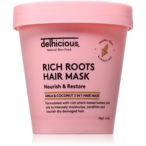 delhicious RICH ROOTS Nourishing Hair Mask tápláló hajmaszk 3 az 1-ben 175 g kép