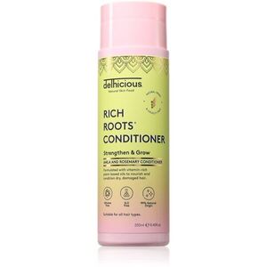 delhicious RICH ROOTS Repair & Shine Conditioner megújító kondicionáló a fénylő és selymes hajért 250 ml kép