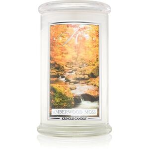 Kringle Candle Amberwood Moss illatgyertya 624 g kép