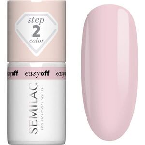 Semilac Easy Off Step 2 gél körömlakk UV / LED-es lámpákhoz árnyalat Pink Marshmallow 7 ml kép