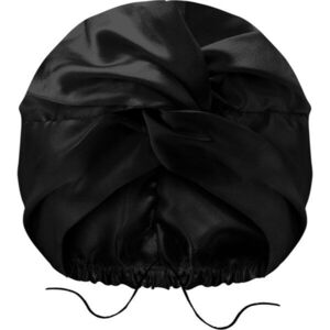 GLOV Double Layer Satin Bonnet szaténturbán Black 1 db kép