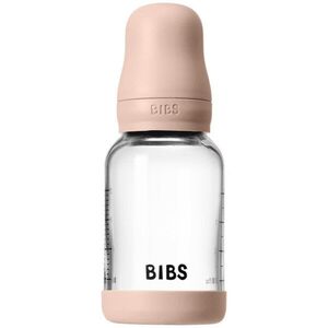 BIBS Baby Glass Bottle Round Latex antikólikás cumisüveg Blush 1 db kép