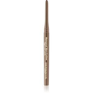 Dermacol Micro Eyeliner Waterproof vízálló szemceruza árnyalat 03 Dark Brown 1 g kép