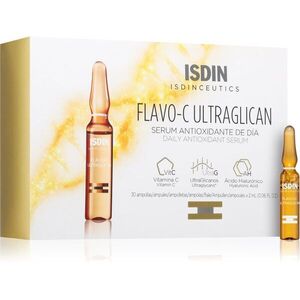 ISDIN Isdinceutics Flavo-C Ultraglican antioxidáns feszesítő arcszérum C vitamin 30x2 ml kép