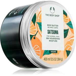 The Body Shop Satsuma Body Butter testvaj tápláló hatással 400 ml kép