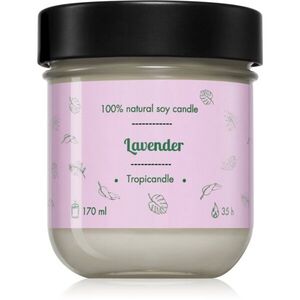 Tropicandle Lavender illatgyertya 170 ml kép