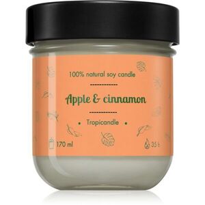 Tropicandle Apple & Cinnamon illatgyertya 170 ml kép