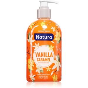 PAPOUTSANIS Natura Vanilla Caramel folyékony szappan 480 ml kép