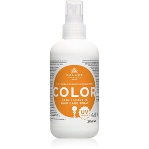 Kallos KJMN Color leöblítést nem igénylő spray UV faktorral 200 ml kép