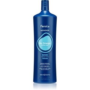 Fanola Wonder No Orange Mask maszk semlegesíti a narancssárgás árnyalatokat 1000 ml kép