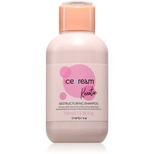 Inebrya Keratin Restructuring Shampoo formázó sampon keratinnal 100 ml kép