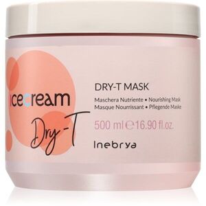 Inebrya Ice Cream Dry-T Mask tápláló maszk száraz, károsult hajra 500 ml kép