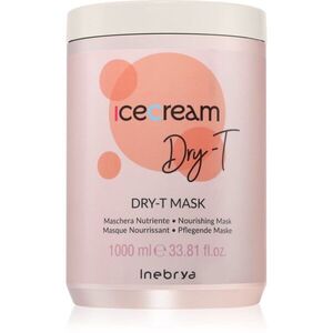 Inebrya Ice Cream Dry-T Mask tápláló maszk száraz, károsult hajra 1000 ml kép