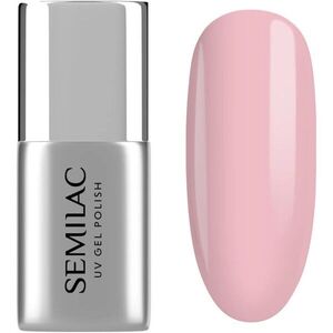Semilac UV Gel Base Fiber Base bázis lakk zselés műkörömhöz árnyalat Pink Milk 7 ml kép