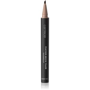 Catrice Feather Brow Filler vízálló szemöldökceruza árnyalat 010 Ash Brown 0.5 ml kép