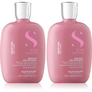 Alfaparf Milano Semi di Lino Moisture Duo Kit szett száraz hajra kép