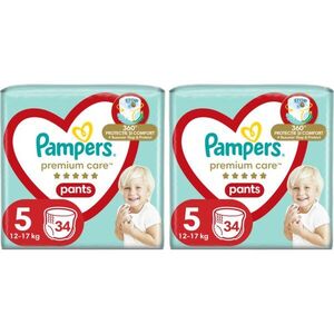 Pampers Premium Care Pants Size 5 szett újszülötteknek és kisgyermekeknek kép