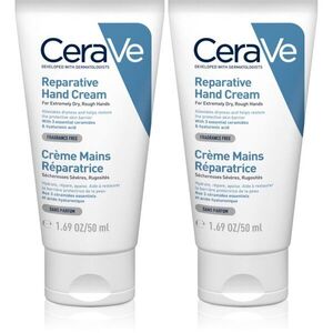 CeraVe Repairing Reparative Hand Cream szett kézre kép