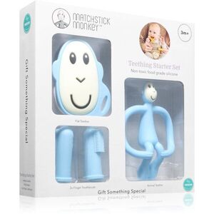 Matchstick Monkey Starter Set Monkey Light Blue ajándékszett gyermekeknek 3m+ 1 db kép