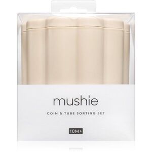 Mushie Coin & Tube Sorting Set kiválogatós játék 10m+ 1 db kép