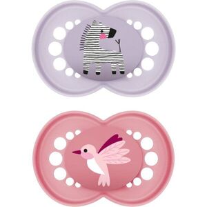 MAM Original 6+ months cumi Purple/ Pink 2 db kép