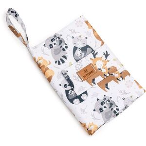 T-TOMI Diaper Bag pelenkatartó táska Animals 21x28 cm kép